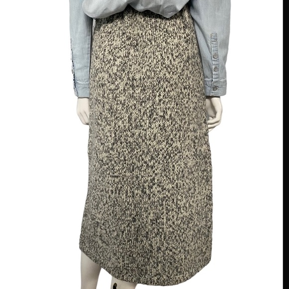 J Crew NEW Midi Marl  Wool Sweater   Skirt - Picture 2 of 8